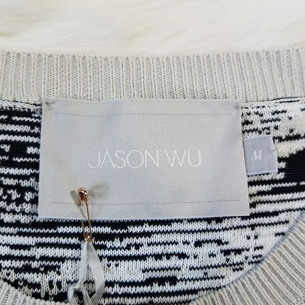 NWT $650 Jason Wu Textured Knitted Sweater - Picture 3 of 5